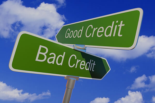 Good credit vs bad credit